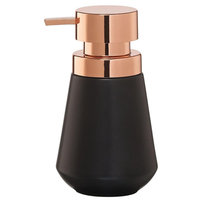 Sealskin Conical Zeepdispenser Porselein Zwart