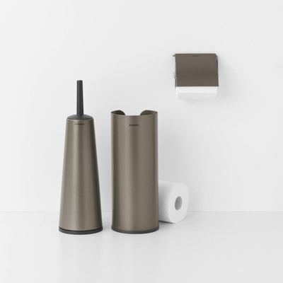 Brabantia ReNew Toiletaccessoireset 3-delig platinum