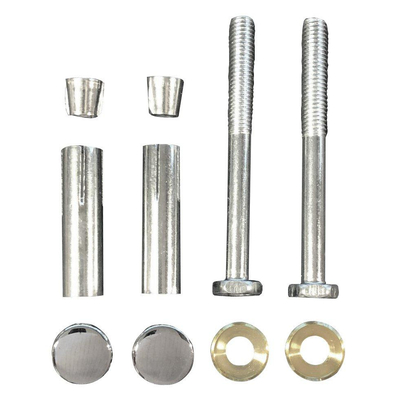 Wiesbaden Schroevenset (2 st) tbv supportbeugels chroom