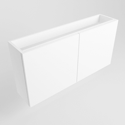 Mondiaz FOWY fonteinonderkast - 100x22x50cm - 2 deuren - push to open - softclose - Talc