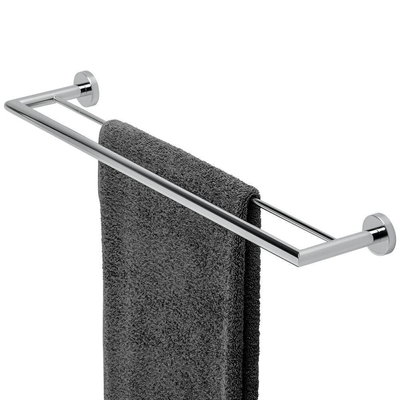 Geesa Nemox Handdoekrek dubbel 62cm Chroom