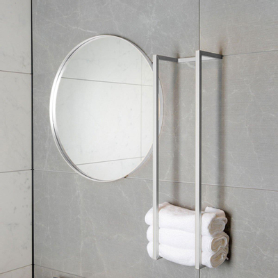 Saniclass Dual Handdoekrek - 95x25x20cm - mat wit - licht beschadigd OUTLET UDEN