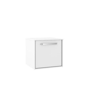 Crosswater Infinity Onderkast - onderdeel van set - 50x45x45cm - 1 lade - wit mat