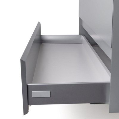 INK wastafelonderkast 100x52x45cm 2 lades greeploos gelakt