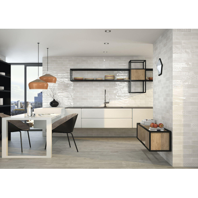 Cifre Ceramica wandtegel - 7.5x30cm - Rechthoek - 8.6mm - Opal White