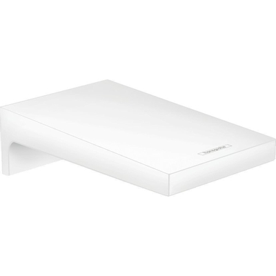 Hansgrohe Metropol baduitloop breed wandmontage voorsprong uitloop 18.5cm mat wit