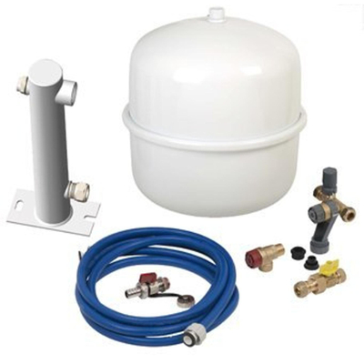 Plieger ketelaansluitset 3-gats 18L 1 bar wit