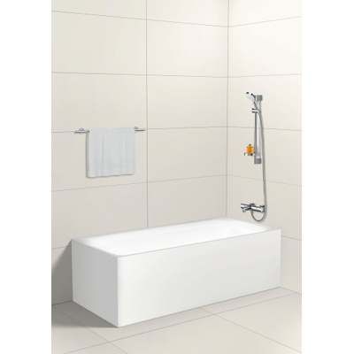 Hansgrohe Crometta vario doucheset 65cm met zeepschaal wit chroom