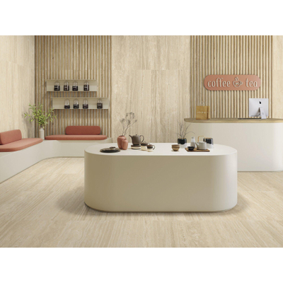 Baldocer Cerámica Venice wand- en vloertegel - 120x60cm - 9mm - gerectificeerd - Donker Beige