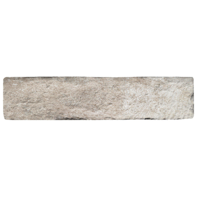 Kerabo wand- en vloertegel - 6x25cm - 10mm - Rechthoek - Betonlook - Creme mat