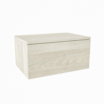 MONDIAZ ALAN MODULE onderkast 60x45x30cm 1 lade Push to open Melamine Light brown grey mat SHOWROOMMODEL