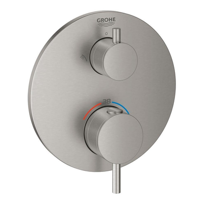 GROHE Atrio inbouw mengkraan thermostatisch met omstel supersteel