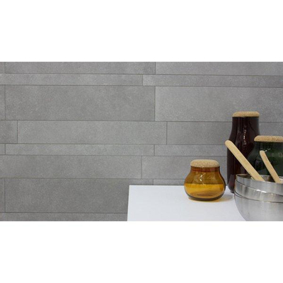SAMPLE Metropol Loussiana Vloer- en wandtegel 60x60cm 9.6mm gerectificeerd R9 porcellanato Gris