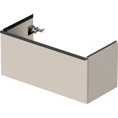 Duravit D-Neo wastafelonderkast 98.4x44x45.2cm 1 lade met softclose Taupe Mat