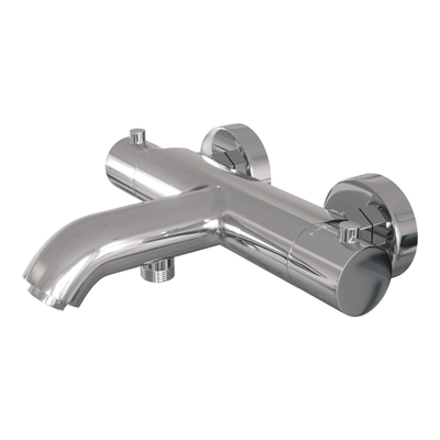Brauer Chrome Edition Badkraan - gladde knop - chroom