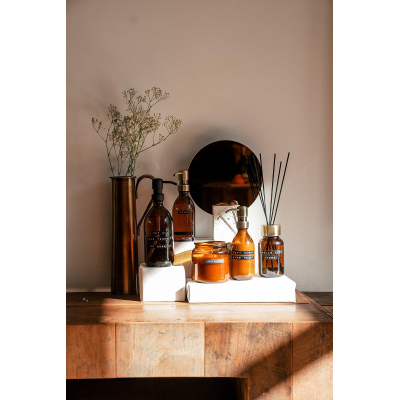 Wellmark Travertine Spiegel - 23x20x4cm - beige