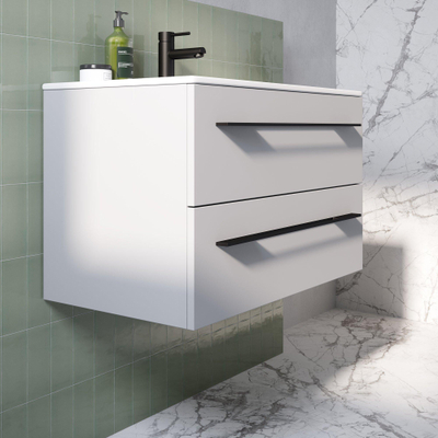 BRAUER Meubelgreep opbouw model J 128 mm aluminium