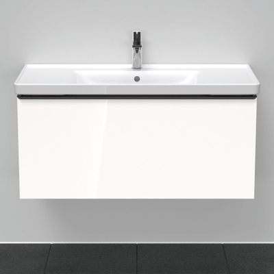 Duravit D-Neo wastafelonderkast 98.4x44x45.2cm 1 lade met softclose wit Hoogglans