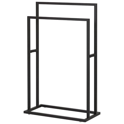 Sealskin Carre Handdoekrek vrijstaand 48x24x78.5cm Mat Zwart TWEEDEKANS