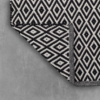 Sealskin Trellis Badmat 60x60 cm Katoen Zwart