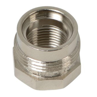Comfort aansluiting verchroomd 3/8x M24 recht binnendraad