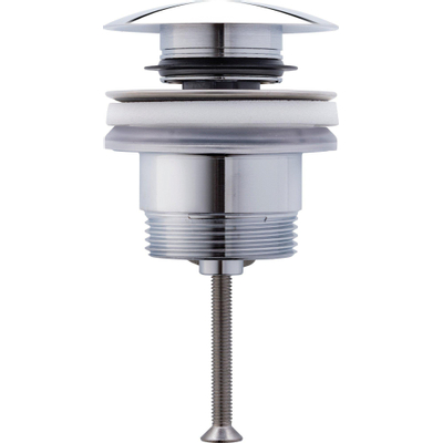 Duravit HappyD push open ventiel chroom