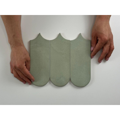 SAMPLE Cifre Cerámica Alure wandtegel Sage mat (groen)