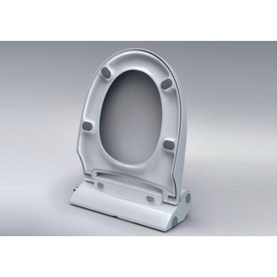 Rapotec Lavalino douchewc closetztting m. wateraansluiting en bidet-functie m. softclose en quick release wit