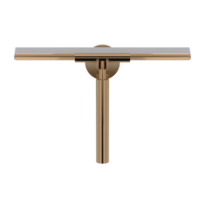 Haceka Kosmos glaswisser - met haak - geborsteld koper