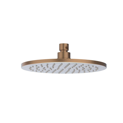 IVY Hoofddouche - medium - 20cm - antikalk nozzels - RVS316 - geborsteld mat koper PVD