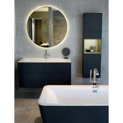 Plieger Ambi Round spiegel rond met indirecte LED verlichting 100cm PL
