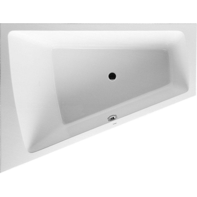 Duravit Paiova bad acryl afgeschuind links 180x140x46cm wit