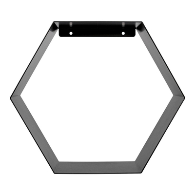 Duraline Schap Hexagon Metaal 1.5mm 32x28x12cm Zwart