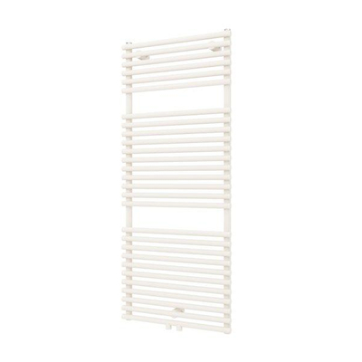 Plieger Florian Nxt M designradiator enkel horizontaal met middenaansluiting 1216x500mm 646W mat wit