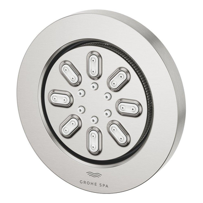 GROHE Rainshower Zijdouche - 2 straalsoorten - 8.9x8.9cm - rond - supersteel