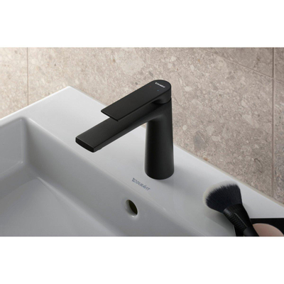 Duravit Tulum by Starck wastafelmengkraan 16.5cm FreshStart zonder waste Messing Zwart mat