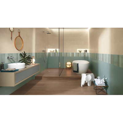 Fap Ceramiche Color line wandtegel - 25x75cm - 8.5mm - Rechthoek - Salvia Mat