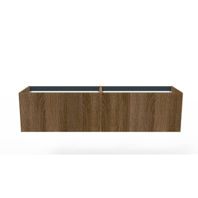 Arcqua Ridge Onderkast - 90x45.5x45cm - 1 lades - push to open - mdf gefolied - oak cafe