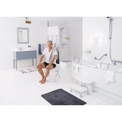 Ridder Sam badkamerkruk verstelbaar wit