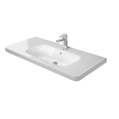 Duravit Durastyle wastafel 100x48cm 1 kraangat overl. wgliss wit