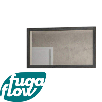 FugaFlow Eccelente Arredo spiegel badkamerspiegel - 120x70cm - zwartbruin