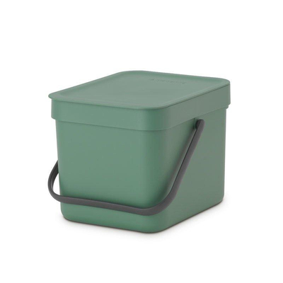 Brabantia Sort & Go Afvalemmer 6 liter - Fir Green