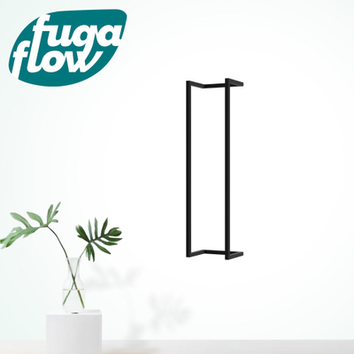 FugaFlow Eccelente Acces Handdoekrek - 95x25x20cm - Mat zwart