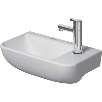 Duravit Starck Me fontein 1 kraangat rechts 40x22cm mat wit