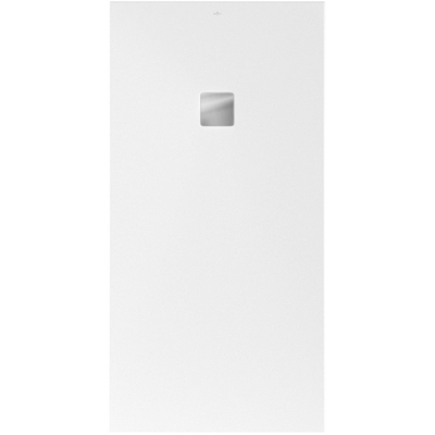 Villeroy & Boch Excello douchevloer 180x90cm met antislip polyurethaan/acryl wit alpine