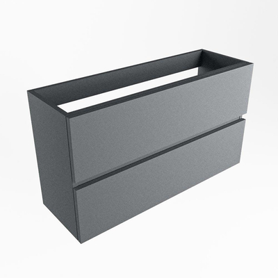 Mondiaz ADA fonteinonderkast - 90x30x50cm - 2 lades - softclose - Plata