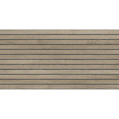 JOS. Bari Decor-strip - 60x120cm - 8.2mm - gerectificeerd - Aural black