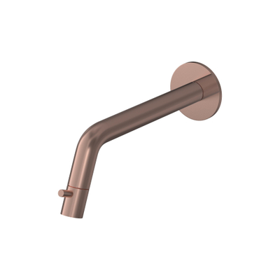 Hotbath Buddy Fonteinkraan - uitloop 18.6cm - inbouw - inkortbaar - PVD - geborsteld koper