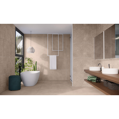 SAMPLE Prissmacer Cerámica Beton Cire Bercy vloer- en wandtegel Betonlook Terra mat