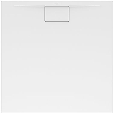 Villeroy & Boch Architectura Metalrim douchebak acryl vierkant 80x80x4.8cm alpine wit
